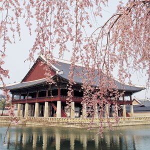 Gyeonghoeru Pavilion,Gyeongbokgung Palace,Jongno-gu,Seoul,Korea